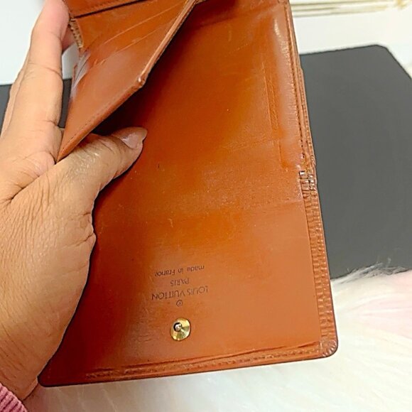 $200 Authentic Louis Vuitton Epi Leather Purse Wallet Light Brown - Picture 15 of 15